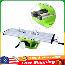 Multifunctional Milling Machine Xy Work Table Cross Slide Bench Drill Vise Vice
