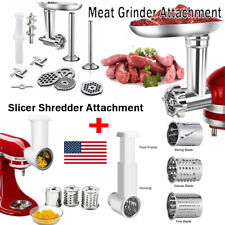 Meat Grinder Slicer Shredde Attachment For Kitchenaid Stand Mixer Food Kitchen
