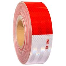 Conspicuity Tape Dot-c2 Approved Reflective Trailer Red White 2x150 -1 Roll Us