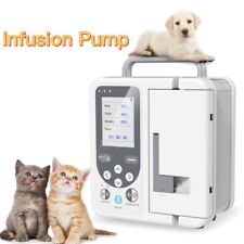 Vet Veterinary Volumetric Infusion Pump Medical Iv Fluid Flow Control Lcd Alarm