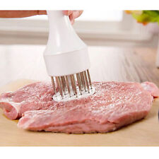 New Professional Meat Tenderizer With Stainless Steel Needle Prongs Kitchen Tool