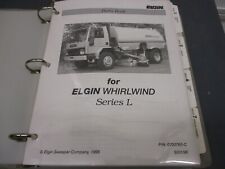 Elgin Whirlwind L Street Sweeper Parts Manual Book