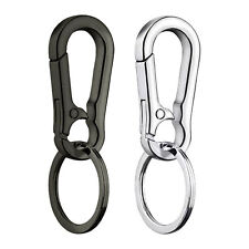 Mini Stainless Steel Carabiner Key Chain Clip Hook Buckle Keychain Key Ring