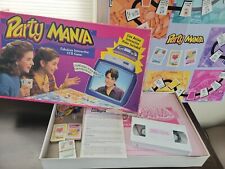 Party Mania - Parker Brothers 1993 Vhs Vcr Interactive Board Game 99.9 Complete