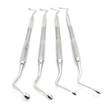 Periodontal Lucas Curettes Set Of 4 Dental Surgical Premium New Instruments