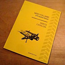 New Holland 479 Haybine Mower Conditioner Parts Catalog Book List Manual Nh