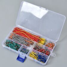 840pc U Shape Solderless Breadboard Jumper Cable Wire Kit Ship From Usa