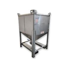 Used Snyder Industries Flowmaster Stainless Cone Bottom Liquid Tank 300 Gallon