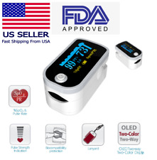 Finger Tip Oled Screen Home Use Pulse Oximeter Oxygen Spo Rate Monitor