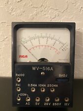 Vintage Volt Ohm Millimeter Testing Meter Rca Model Wv-516a 4.5 X 3 Japan