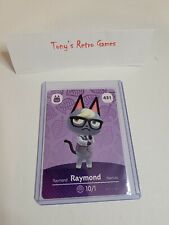 Raymond 431 Animal Crossing Amiibo Card Series 5 Authentic New Fresh Pack