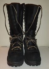 Drews Lace-to-to All Black Roughout Wildland Fire Boots 12 Style Dropltt Usa