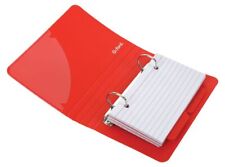 Oxford Poly Index Card Binder 3x5 Includes 50 Cards Pick Your Color