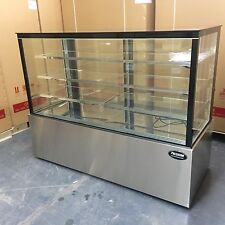 Bakery Display Case Refrigerator Show Case Pastry 72 Display Deli 6 Cake New