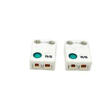 2pcs Omega Shx-rs-f Rs Type Miniature Thermocouple Connector Female