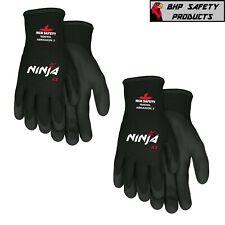 N9690 Ninja Ice Insulated Cold Weather Warm Winter Safety Work Gloves 2 Pair