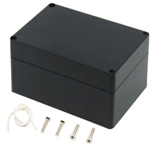 Waterproof Plastic Project Box Abs Ip65 Electrical Junction Box Enclosure Black