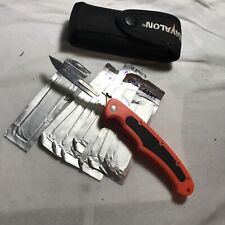 Havalon Piranta Bolt Hunting Skinning Folder 2.75 Replaceable Blade Knife Edc