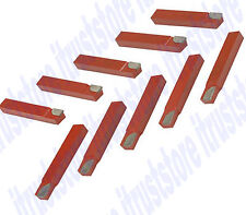 10-pcs 12 Shank Metal Lathe 8mm Carbide Tip Tipped Cutter Machining Bits