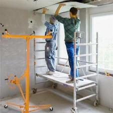 Heavy-duty 16 Drywall Panel Lifter Hoist Jack Rolling Caster Lockable Diy Tool