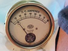 Vintage Roller Smith D.c Ampere Meter