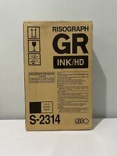 Riso S-2314 Super High Density Black Digital Duplicator Ink For Risograph Gr3770