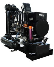 35 Kw 20 Cfm Spray Foam Rig Diesel Generator Air Compressor Dryer Combo