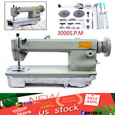 Industrial Leather Sewing Machine Heavy Duty Leather Fabrics Sewing Machine New
