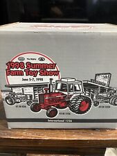 International 1256 Tractor 116 Ih 1998 Summer Farm Toy Show Cab 3 Mib
