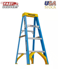 4 Ft. Fiberglass Step Ladder 8 Ft. Reach Height With 250 Lb Load Capacity Type