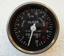 Oliver Tractor Super Late Super 55 550 Gas Diesel Tachometer 3.3 85mm