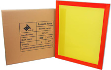 20 X 24 Inch Pre-stretched Aluminum Silk Screen Printing Frames With 230 Yellow