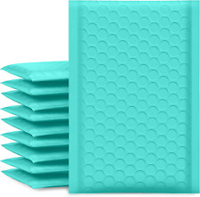Ucgou Bubble Mailers 4x7 Inch Teal 50 Pack Poly Padded Envelopes Small Business