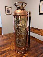 Antique Elkhart Brass Mfg - The Elkhart 2.5 Gal Brasscopper Fire Extinguisher