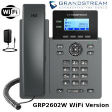Grandstream Grp2602w Wifi Version 2-line 4 Sip Phone Power Supply Included