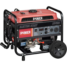 4400 Peak Watt Portable Gas Generator With Electric Start And Rv Ready Outlet