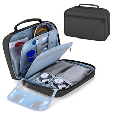 Carrying Case For 2 Stethoscopes Compatible Wstethoscope Bp Cuffs Accessories