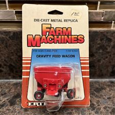 1986 Ertl Die-cast Farm Machines Red Gravity Feed Wagon. 1864 Fo 0908d