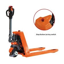 Tory Carrier 3300lb Electric Pallet Jack Truck Lithium Battery Power Fork 48x27