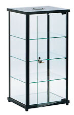 Lighted Glass Countertop Display Case - 27h X 12d X 14l