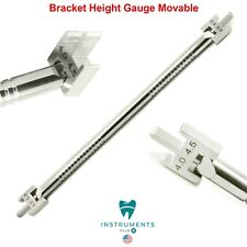 New Dental Bracket Positioning Movable Head Height Gauge Orthodontic Instruments