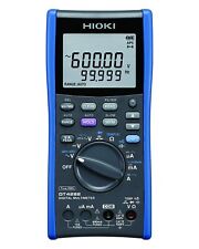 Hioki Electric Digital Multimeter 10a Terminal Mounted Dt4282 Type 508 Blue