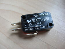 Omron Micro Limit Switch V-15-1c25 15a 125250vac E66d