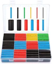 560pcs Heat Shrink Tubing Insulation Shrinkable Tube 21 Wire Cable Sleeve W Box