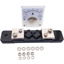 Us Stock Dc 020a Analog Amp Current Pointer Needle Panel Meter Ammeter Shunt