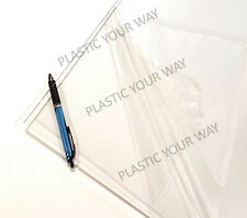 Clear Polycarbonate Sheet 18 X 12 X 12 Lexan Makrolon Tuffak Plastic .118
