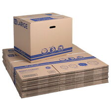 Large Recycled Moving Storage Boxes 24 In. X 16 In. X 19 In. Kraft 25 Count