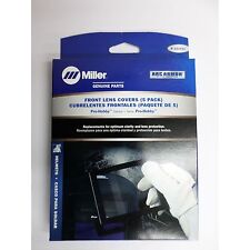 Genuine Miller Pro-hobby Series Front Lens Covers 5 Pack 231411
