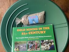 Gold Rush Mining Kit - Yuma River Pay Dirt - Gold Mining Book - 12 Inch Pan