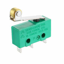 Roller Lever Hinge Limit Switch Micro Spdt 3a 250vac 5a 125vac 12v Green Mini